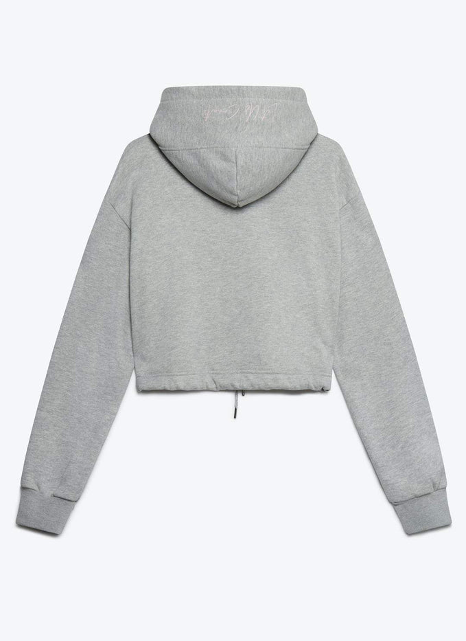 SIGNATURE GREY HOODIE - LUC Clothing